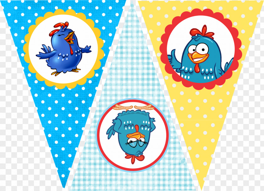 Chicken Party Convite Galinha Pintadinha Label PNG