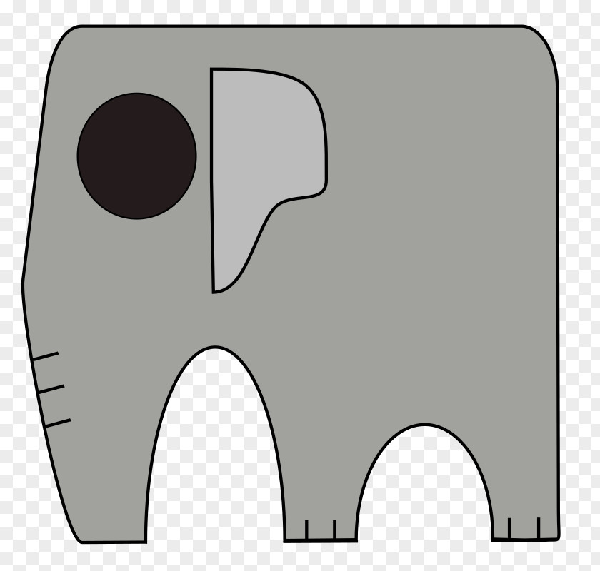 Elephant Clip Art Vector Graphics Illustration Image PNG