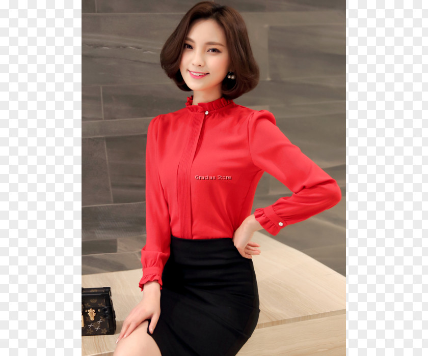 Fashion Coupon Blouse T-shirt Sleeve Formal Wear Top PNG