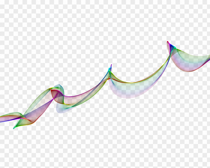 Light Rays Line Curve Image PNG