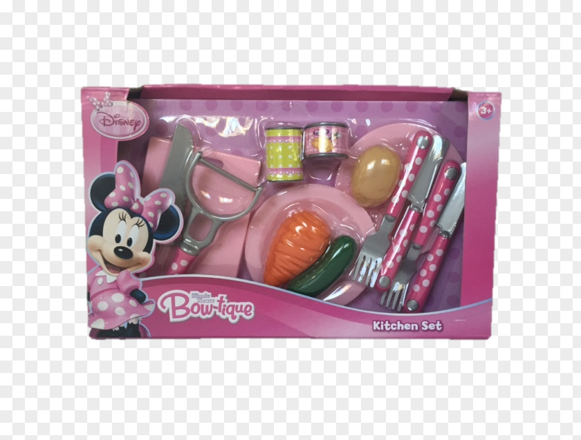 Minnie Bows Mouse Toy Kitchen Utensil PNG