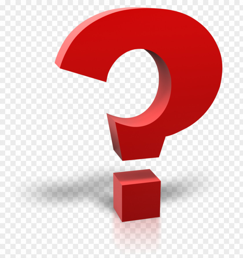 Red Mark Question Clip Art PNG
