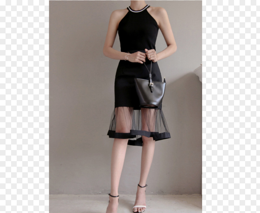 Satin Little Black Dress Fashion PNG