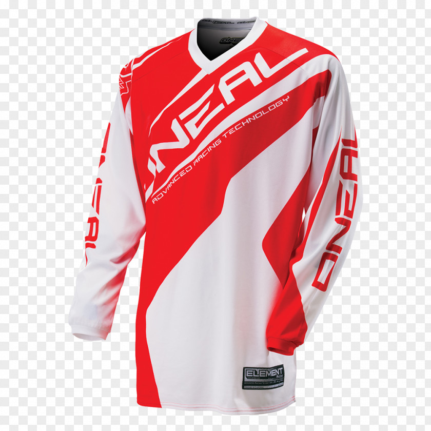 T-shirt Cycling Jersey Red PNG