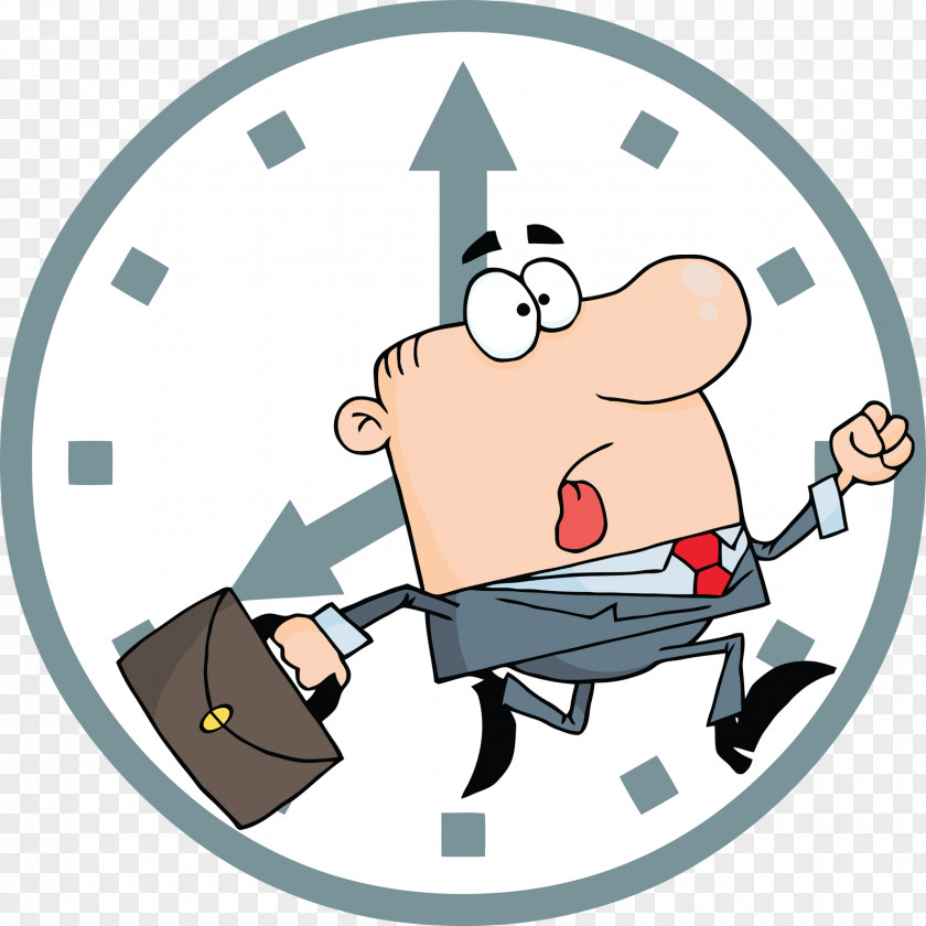 Work Time Clock Clip Art PNG