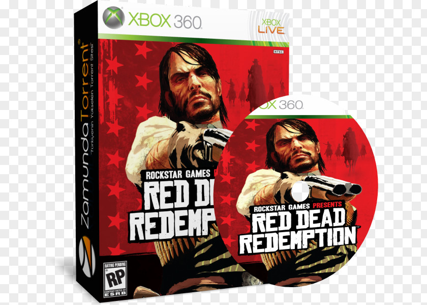 Xbox Red Dead Redemption 2 360 Revolver Platinum Hits PNG