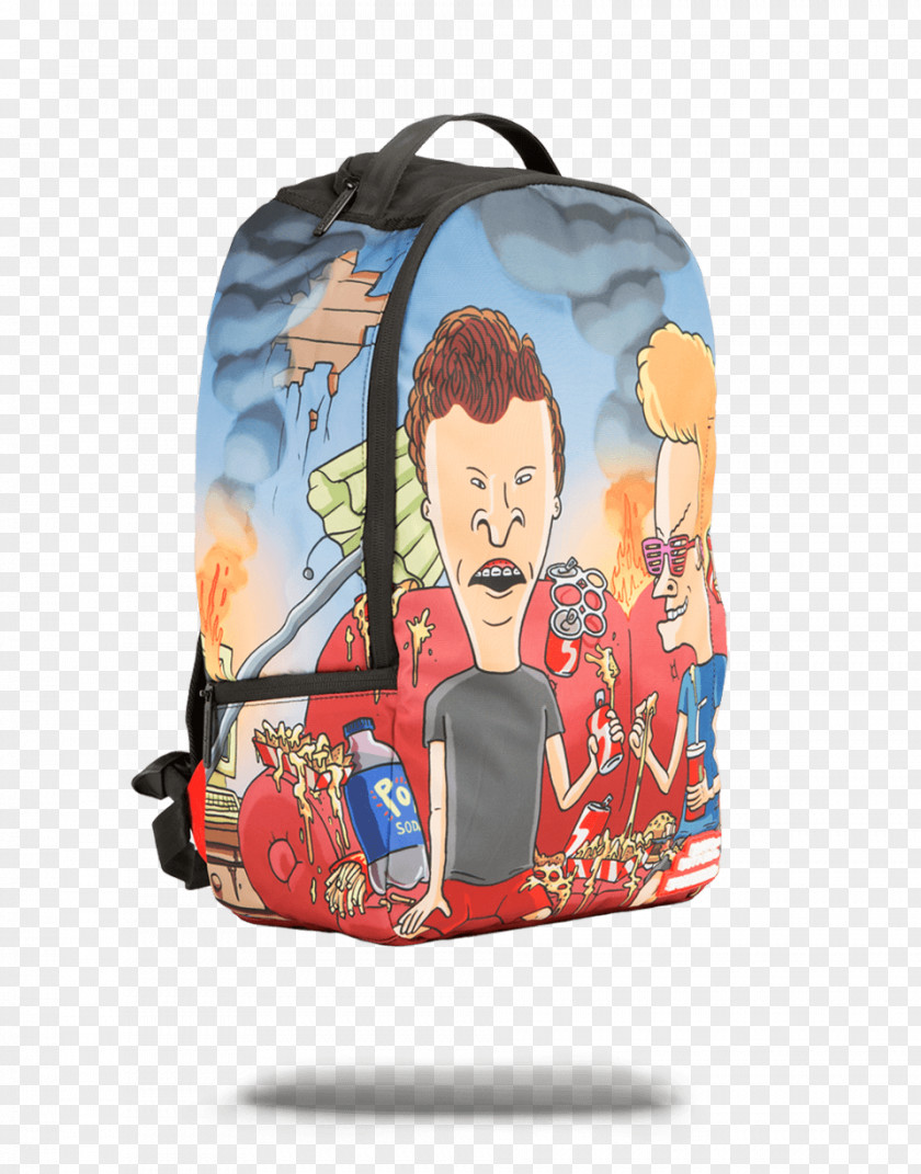 Backpack Butt-head Beavis Sprayground Marvel Civil War Bag PNG