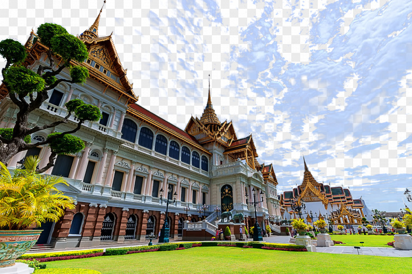 Beautiful Grand Palace In Bangkok Phra Nakhon Si Ayutthaya Chiang Mai Pattaya Chao Phraya River PNG