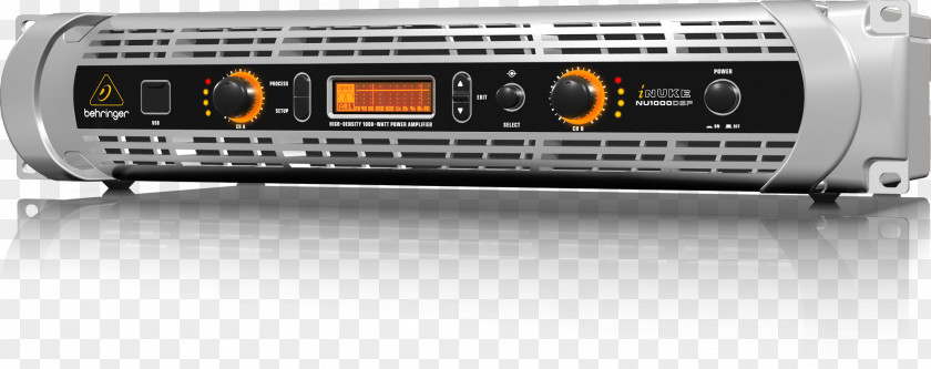 Behringer NU1000DSP Audio Power Amplifier INUKE NU3000 NU1000 PNG