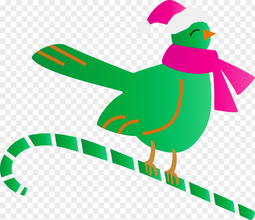 Green Bird Wheel PNG