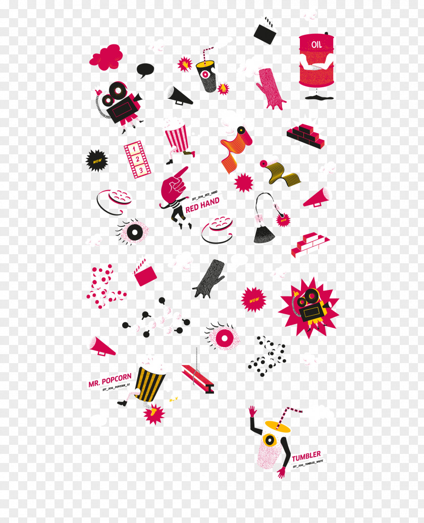 Science Festival Line Point Pink M Clip Art PNG