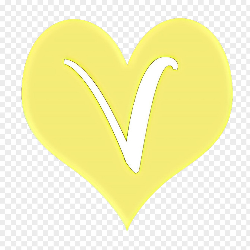 Smile Symbol Heart Yellow Love Font Logo PNG