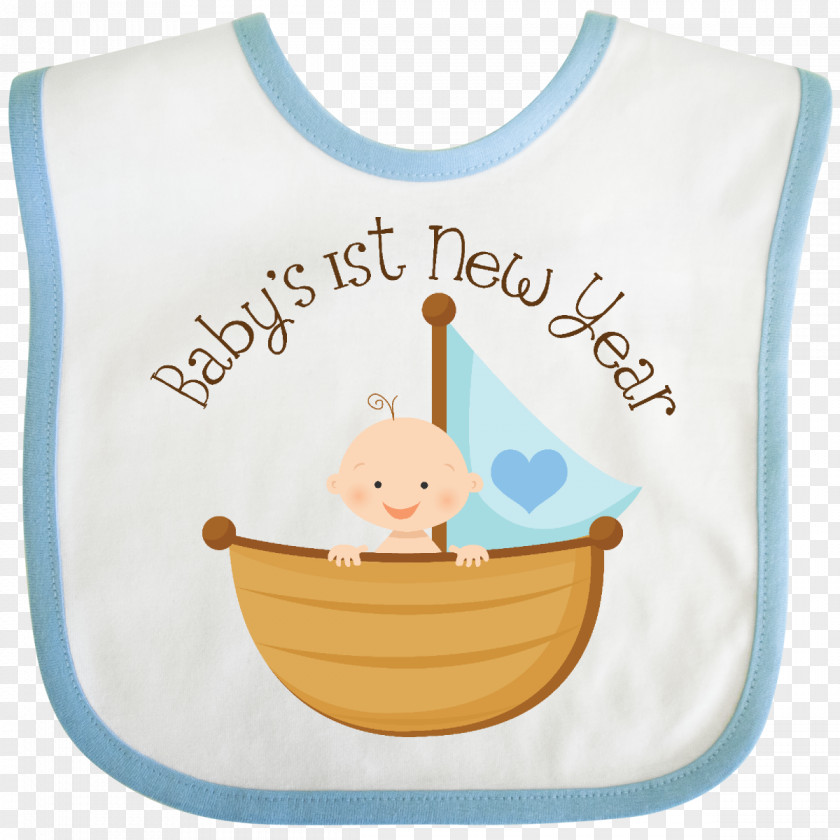 Tshirt T-shirt Infant Bib Toddler New Year PNG