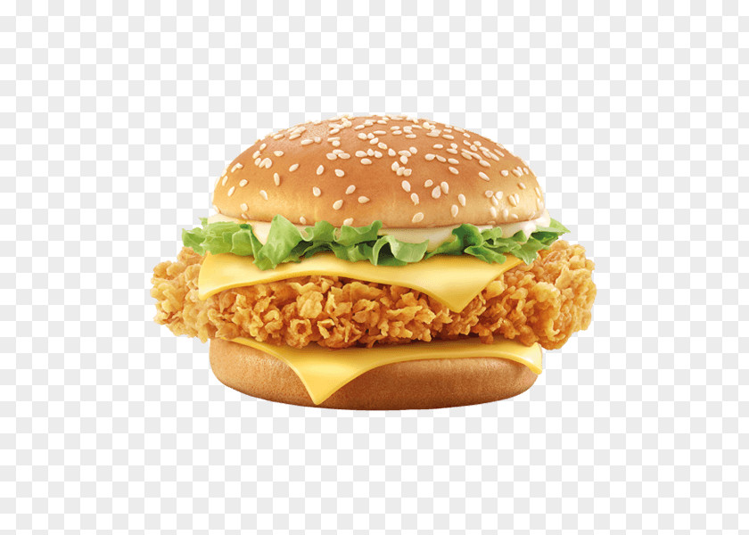 Burger KFC Hamburger Chicken Sandwich French Fries Fried PNG