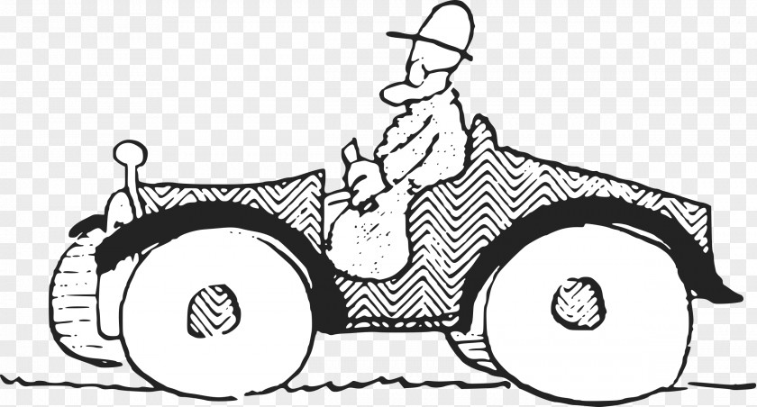 Car Tire Cartoon Drawing Line Art PNG