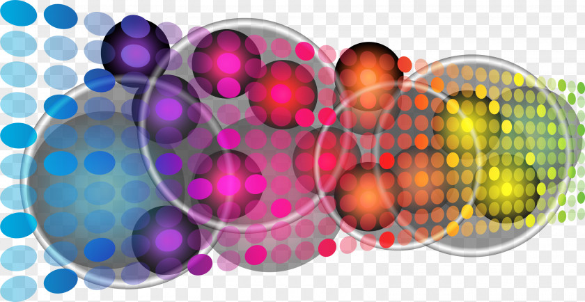 Dream Colorful Circle Euclidean Vector PNG