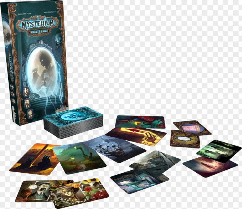 Dice Asmodee Libellud Mysterium: Hidden Signs Expansion Board Game PNG