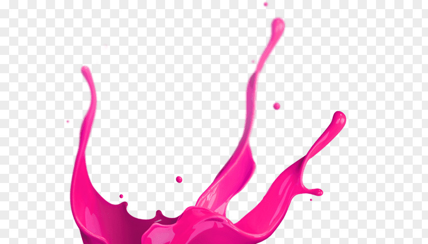 Pink Water Splash 3D Computer Graphics Watercolor Painting Microsoft Paint PNG