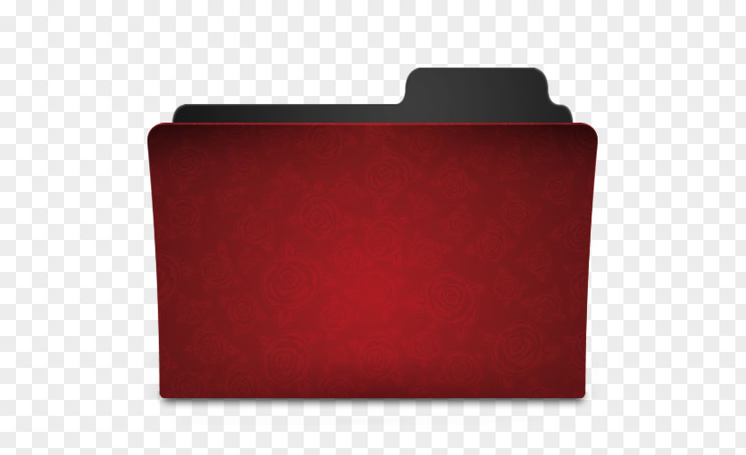 Red Pattern Directory File Folders PNG