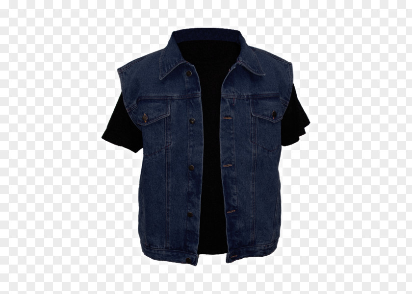 T-shirt Denim Jacket Waistcoat Gilets PNG