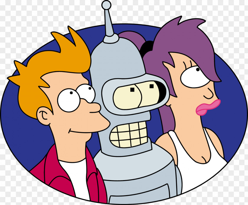 Bender Philip J. Fry Leela Planet Express Ship Professor Farnsworth PNG