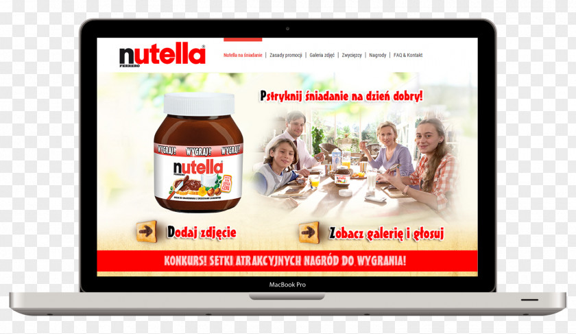 Breakfast Display Advertising Chocolate Spread Multimedia Internet PNG