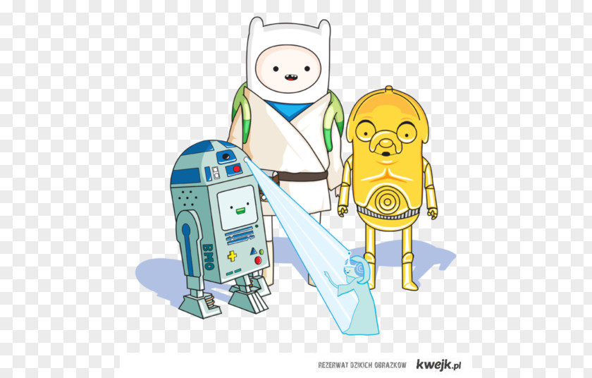 Finn The Human Jake Dog Luke Skywalker Ice King Star Wars PNG