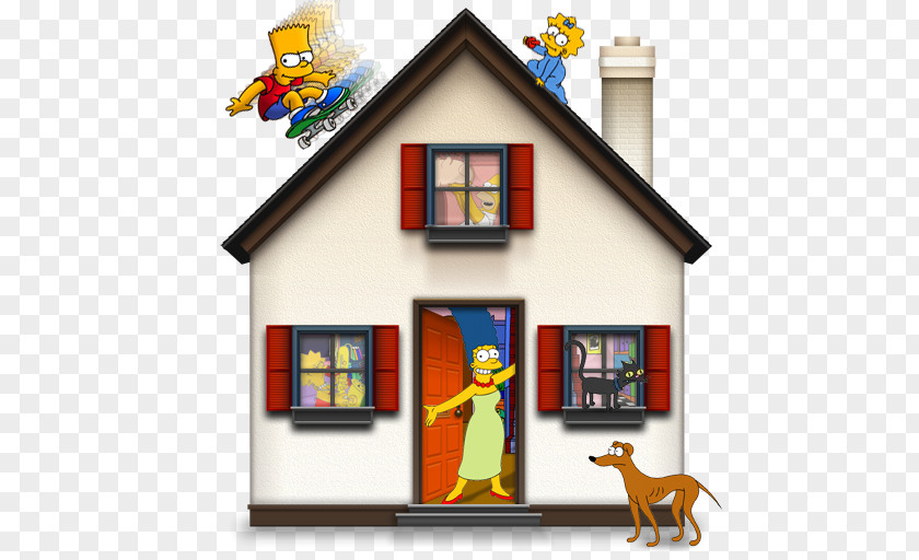 The Simpsons Movie Home Directory MacOS PNG