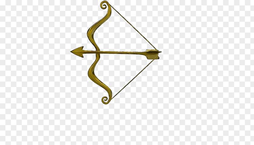 Brass Weapon Triangle Background PNG