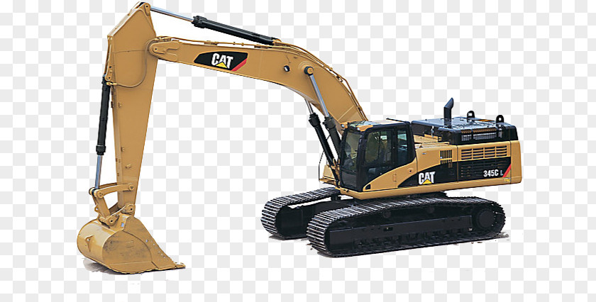 Crawler Excavator Caterpillar Inc. C13 Machine Tractor PNG