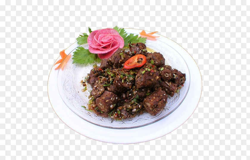 Duck Neck Rendang Meatball Hot Pot PNG