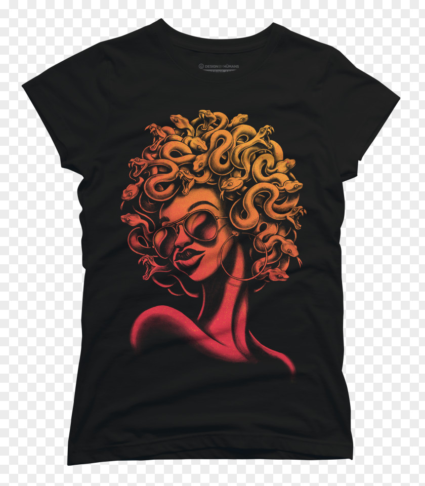 T-shirt Long-sleeved Medusa Clothing PNG