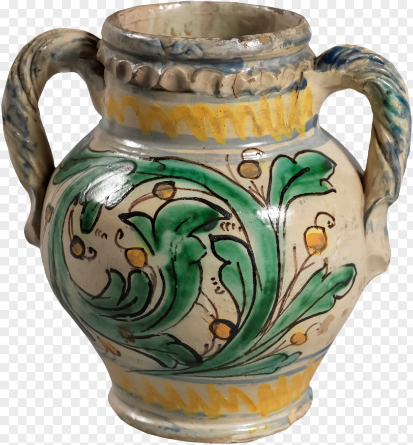 Vintage Porcelain Ornaments Pottery Ceramic Jug Vase PNG