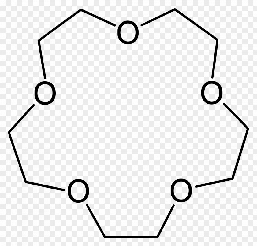 15 Años Dibenzo-18-crown-6 Crown Ether PNG