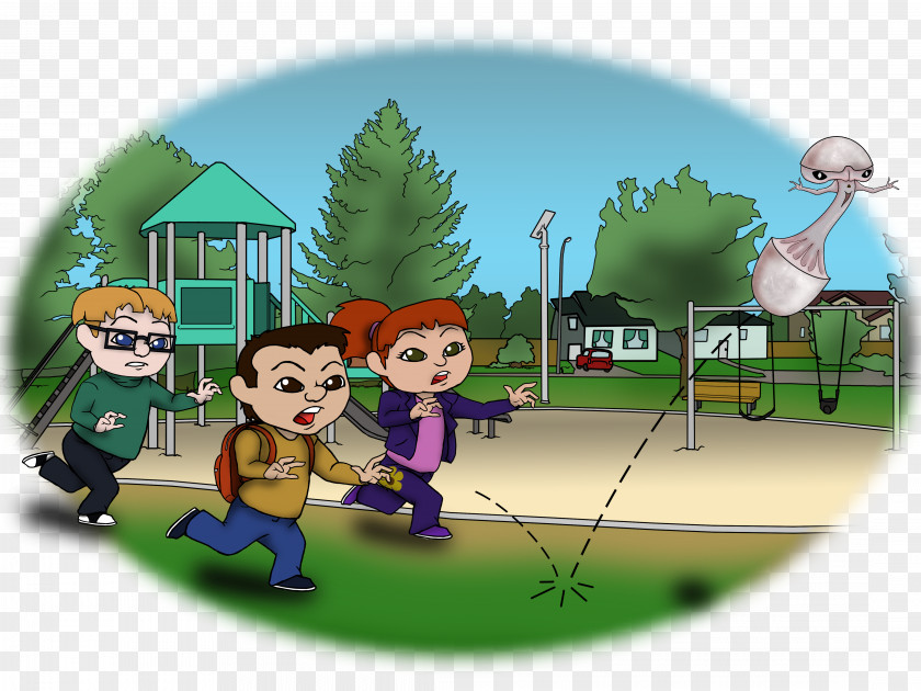 Child Park Playground Every Kid In A Cartoon Animated Film PNG