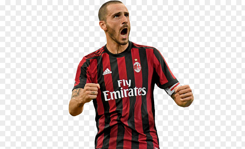 Italy Leonardo Bonucci FIFA 18 19 17 A.C. Milan PNG