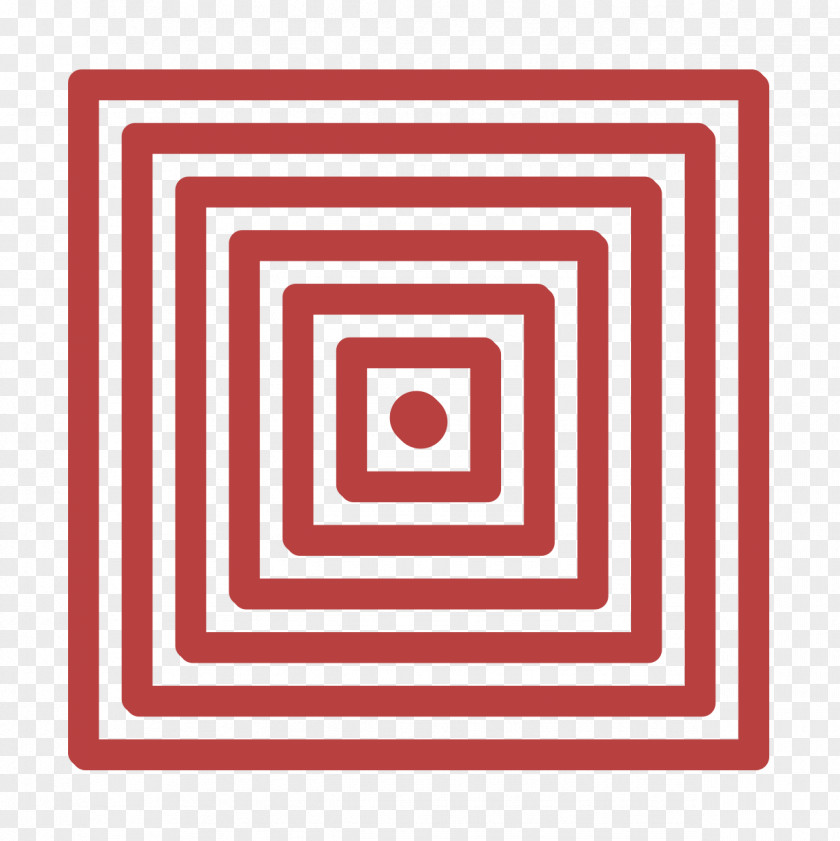 Rectangle Square Icon Abstract Eye Geometric PNG