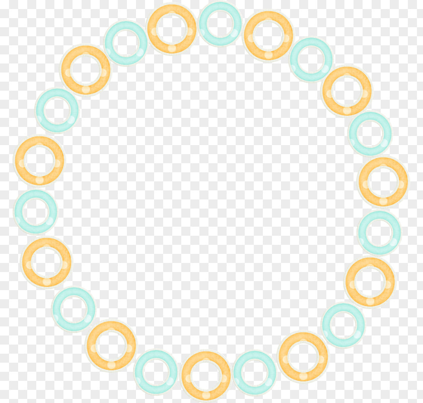 Simple And Elegant Ring Circle Area Yellow Clip Art PNG