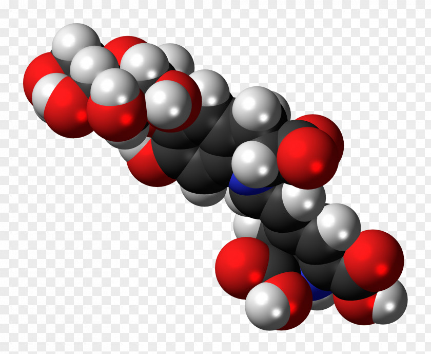 Beetroot Betanin Zwitterion Space-filling Model Molecule Sphere PNG