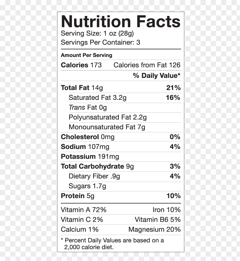 Cashew Tamari Soy Sauce Nutrition Facts Label Soybean PNG