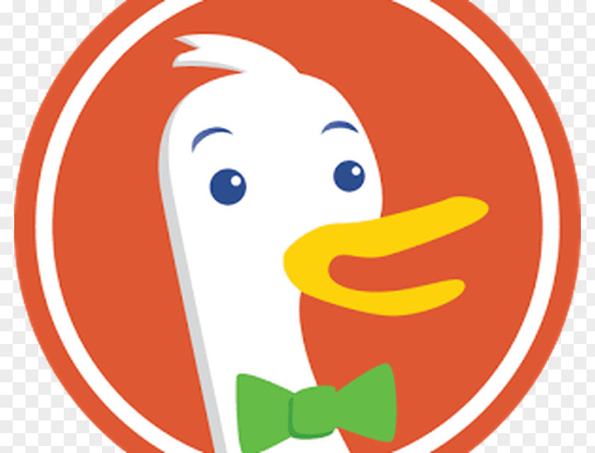 DuckDuckGo Google Search Web Engine Internet Anonymity PNG