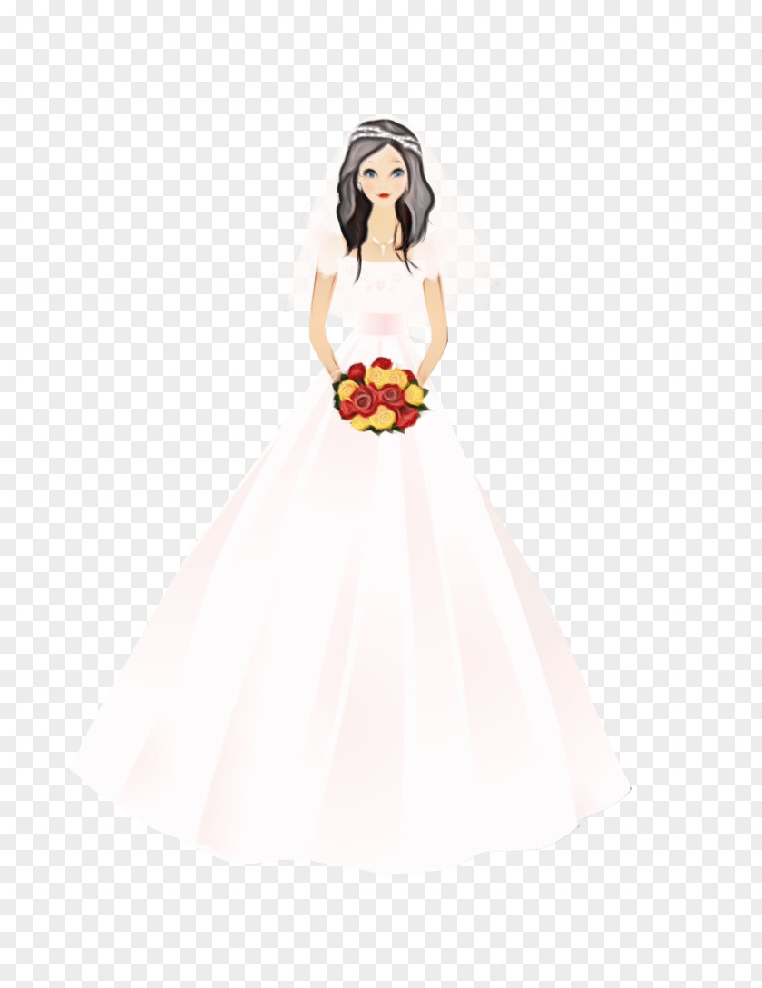 Fashion Design Top Wedding Flower Background PNG