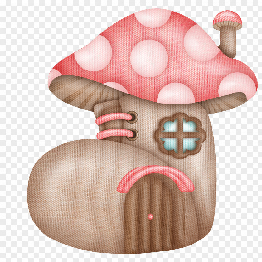 House Mushroom Pixie Fairy PNG