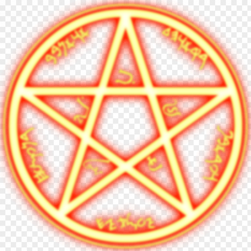 Magic Pentagram Symbol Wicca Pentacle PNG