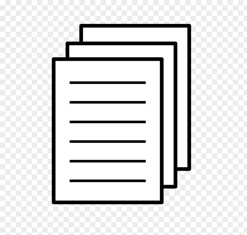 Paper Icon Cliparts Document PNG