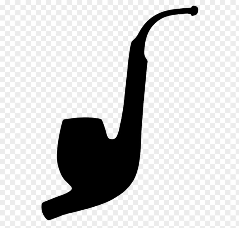 Tobacco Pipe Churchwarden Calabash Shape PNG