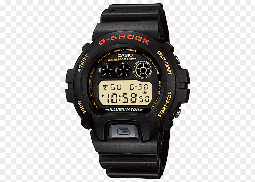 Watch G-Shock DW6900-1V Casio Shock-resistant PNG