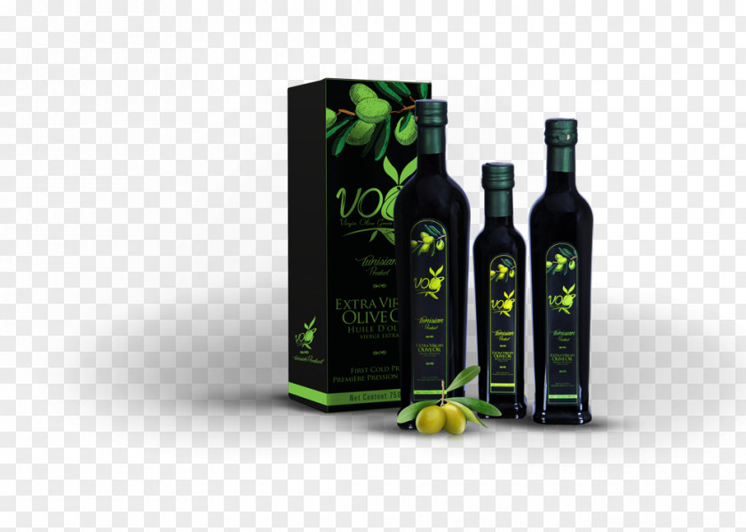 Bottle Mockup Olive Oil Tunisian Cuisine PNG