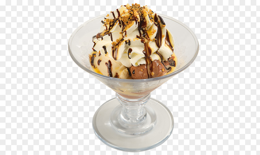 Ice Cream Sundae Chocolate Parfait Dame Blanche PNG