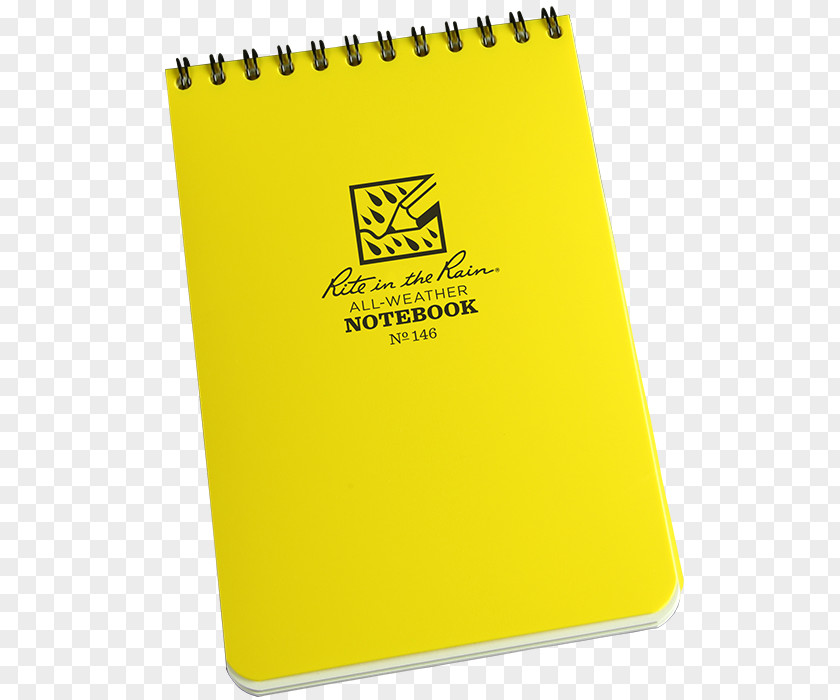 Spiral Wire Notebook Waterproof Paper Pen Staple PNG